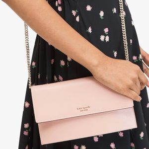 NWT Kate Spade pink willow wallet crossbody